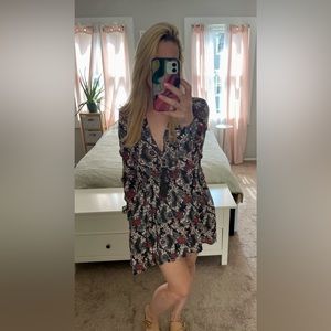 FREE PEOPLE | Stealing Fire Mini Dress w/ POCKETS!